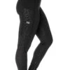 Horseware Monogram Riding Tights - Black -Equestrian Sale Store hwmonogramblackrdy