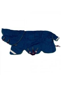 Rhino Plus Turnout 100g - Navy/Grey -Equestrian Sale Store hwplustoutnavygrey3rdy