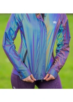 Horseware Rainbow Reflective Jacket - Purple 7 Horseware Rainbow Reflective Jacket - Purple -Equestrian Sale Store hwreflectiverainbow3rdy
