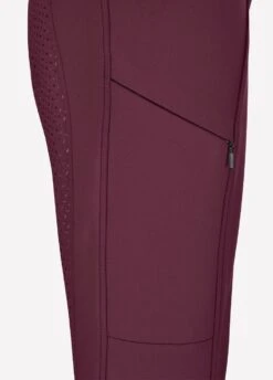 Pikeur Ladies Ine Grip Breeches - Bordeaux 11 Pikeur Ladies Ine Grip Breeches - Bordeaux -Equestrian Sale Store ine4