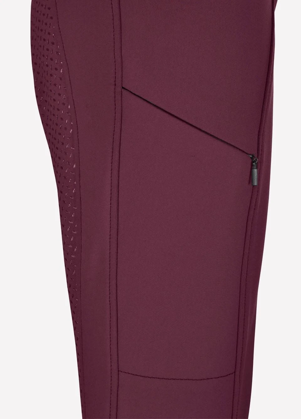 Pikeur Ladies Ine Grip Breeches - Bordeaux 6 Pikeur Ladies Ine Grip Breeches - Bordeaux - Image 4