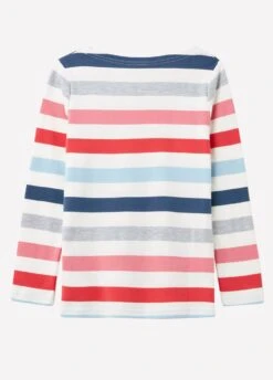 Joules Junior Harbour Luxe Jersey Top - Multi Stripe -Equestrian Sale Store joules jnr harbour heart2