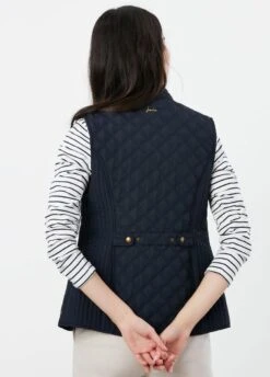 Joules Minx Diamond Quilted Gilet - Marine Navy -Equestrian Sale Store joulesminxgiletnavy6rdy
