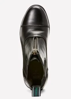 Ariat Junior Devon IV Paddock Boots - Black -Equestrian Sale Store kidsdevon6