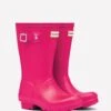 Childs Hunter Wellingtons - Bright Pink 1 Childs Hunter Wellingtons - Bright Pink -Equestrian Sale Store kidsorigbrpink3rdy