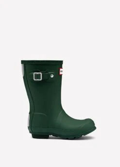 Childs Hunter Wellingtons - Green -Equestrian Sale Store kidsoriggrnrdy