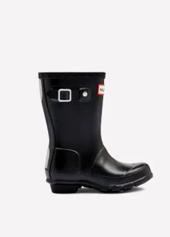 Childs Hunter Wellingtons - Black -Equestrian Sale Store kidsoriginalblkrdy