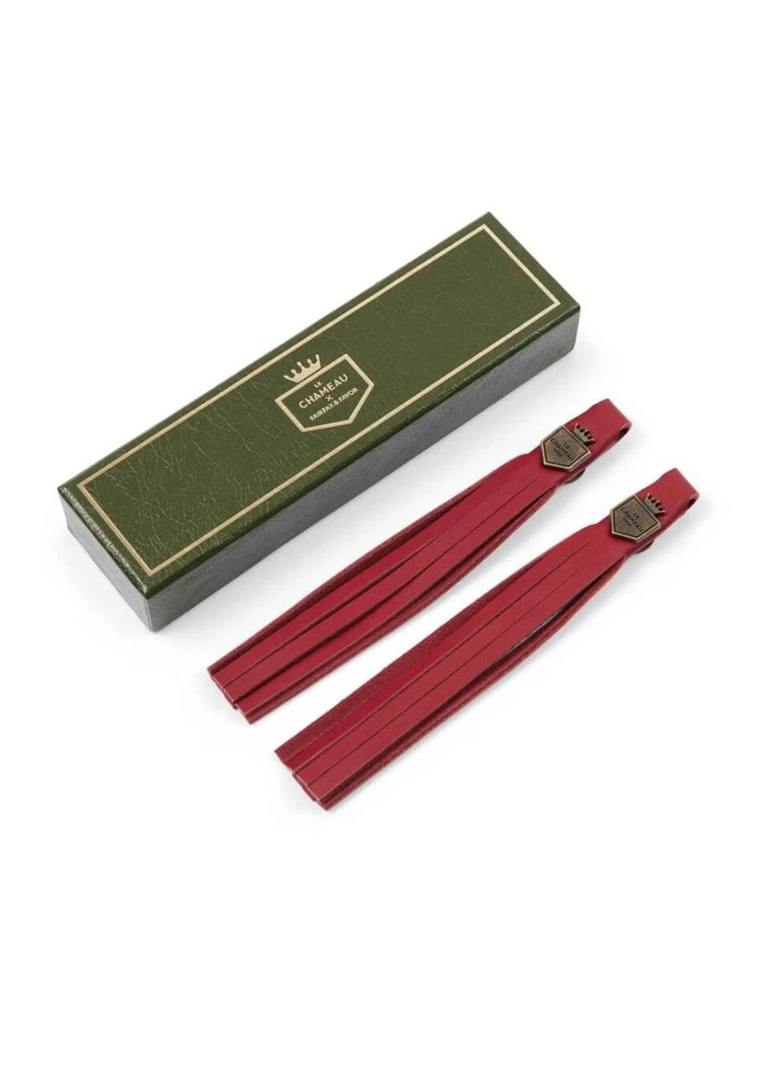Le Chameau L'Alliance Tassels - Rouge 3 Le Chameau L'Alliance Tassels - Rouge