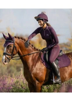 LeMieux Suede CC Square - Fig -Equestrian Sale Store lemieux cc pad fig 3rdy 1