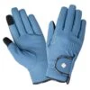 LeMieux Pro Touch Classic Riding Gloves - Ice Blue -Equestrian Sale Store lemieux classic glove ice blue 1rdy