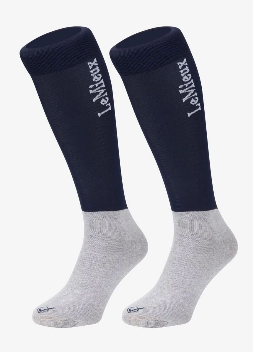 LeMieux Competition Socks - Navy 3 LeMieux Competition Socks - Navy