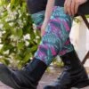 LeMieux Footsie Socks - Tropical Palm -Equestrian Sale Store lemieux footsie socks tropical 1rdy