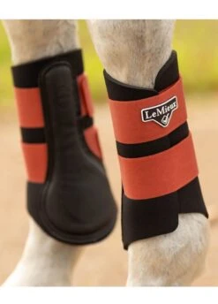 LeMieux Grafter Brushing Boots - Sienna -Equestrian Sale Store lemieux grafter boot sienna 5rdy
