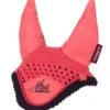 LeMieux Mini Fly Hood - Papaya -Equestrian Sale Store lemieux mini hood papaya 1rdy