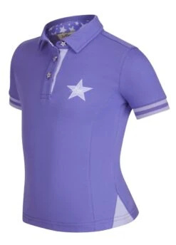 LeMieux Mini Polo Shirt - Bluebell -Equestrian Sale Store lemieux mini polo bluebell 2rdy