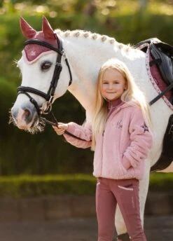 LeMieux Mini Teagan Fleece - Pink Quartz 8 LeMieux Mini Teagan Fleece - Pink Quartz -Equestrian Sale Store lemieux mini teagan pink 3rdy