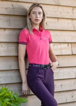 LeMieux Polo Shirt - Watermelon -Equestrian Sale Store lemieux polo shirt watermelon 6rdy