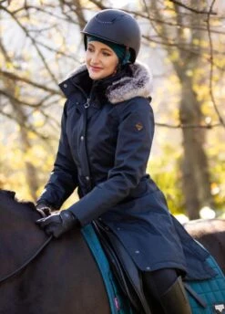 LeMieux Loire Waterproof Riding Coat - Navy 10 LeMieux Loire Waterproof Riding Coat - Navy -Equestrian Sale Store lemieux riding coat navy 1rdy