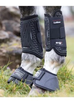 LeMieux Shoc Air XC Front Boots - Black -Equestrian Sale Store lemieux shoc air front black 2rdy 1