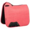 LeMieux Suede Dressage Square - Papaya -Equestrian Sale Store lemieux suede dressage papaya 1rdy 1