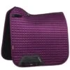 LeMieux Suede Dressage Square - Plum -Equestrian Sale Store lemieux suede dressage square plum 1rdy 1
