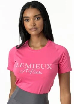LeMieux Luxe T-Shirt - Watermelon -Equestrian Sale Store lemieux tshirt watermelon 6rdy
