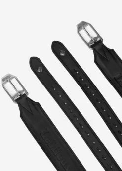 LeMieux Vector Pro Stirrup Leathers - Black -Equestrian Sale Store lemieux vector pro leathers black 3rdy