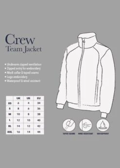 Team LeMieux Waterproof Crew Jacket - Navy -Equestrian Sale Store lemieux waterproof sizing