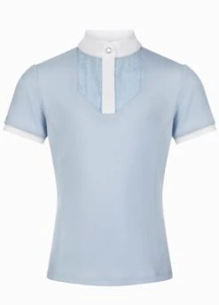 LeMieux Young Rider Belle Show Shirt - Mist -Equestrian Sale Store lm belle mist 1rdy