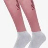 LeMieux Competition Socks - Orchid -Equestrian Sale Store lm comp socks orchid 1rdy