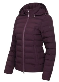 LeMieux Elize WProof Puffer Jacket - Fig -Equestrian Sale Store lm elize puffer jacket fig 3rdy
