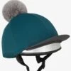 LeMieux Hat Silk - Spruce -Equestrian Sale Store lm hat silk spruce 1rdy