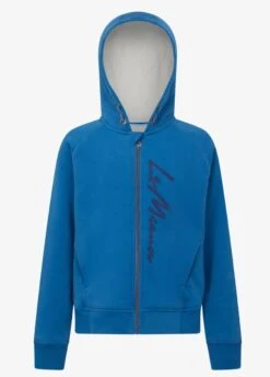 LeMieux Young Rider Hollie Sherpa Lined Hoodie - Atlantic -Equestrian Sale Store lm hollie atlantic 2rdy