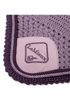LeMieux Classic Fly Hood - Musk -Equestrian Sale Store lmclassicflyhoodmuskrdy