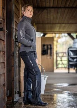 LeMieux Drytex Stormwear Waterproof Trousers - Black -Equestrian Sale Store lmdrytexstormwear3rdy