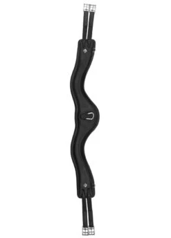 LeMieux Gel-Tek Anatomic Curve Jumping Girth - Black