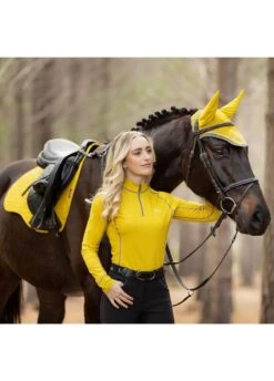 LeMieux Suede GP Square - Dijon -Equestrian Sale Store lmgpdijon3rdy