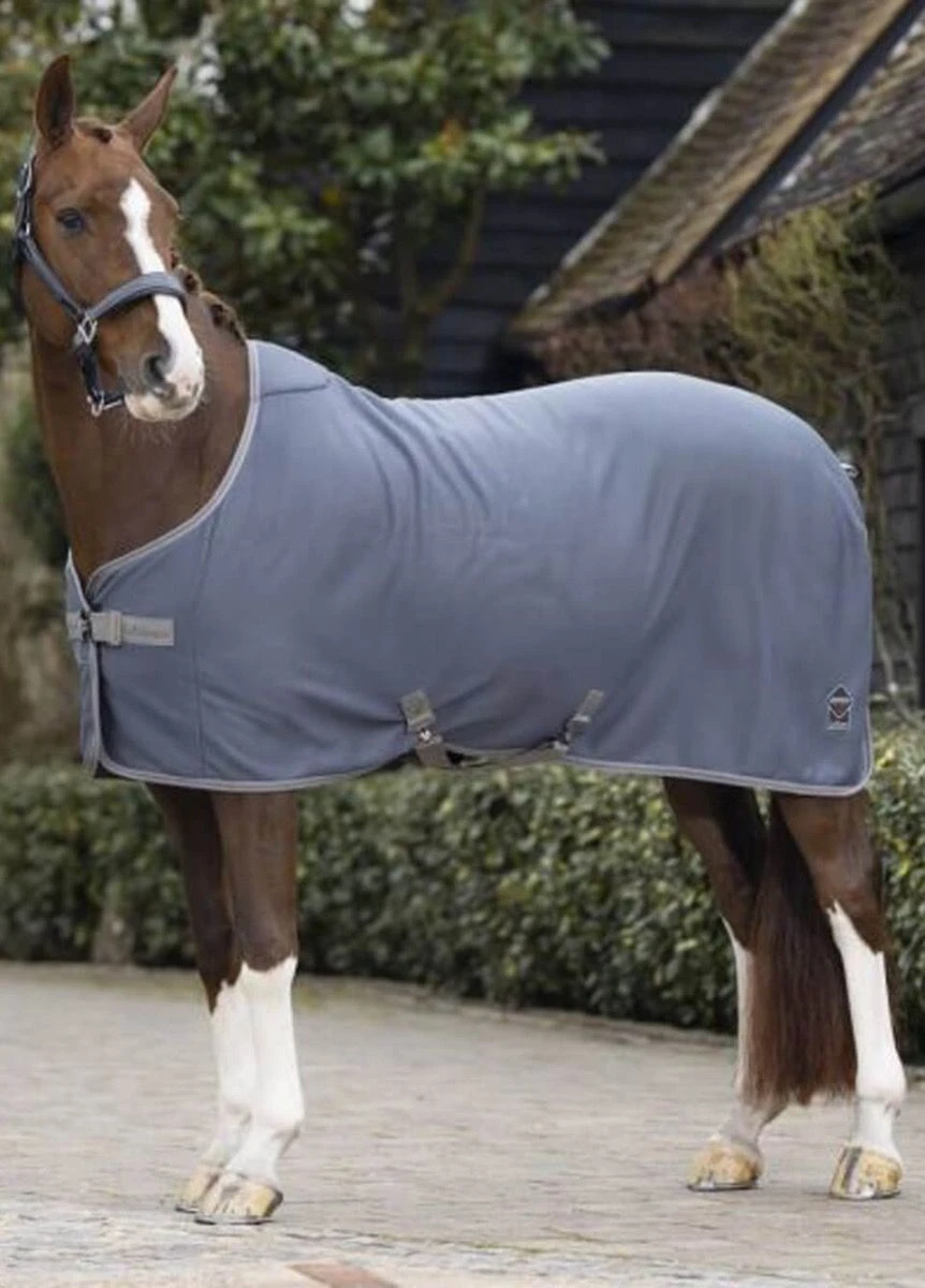 LeMieux Arika Jersey-Tek Fleece Rug - Grey 3 LeMieux Arika Jersey-Tek Fleece Rug - Grey