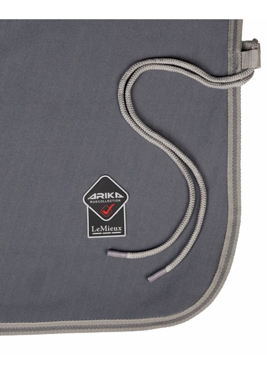 LeMieux Arika Jersey-Tek Fleece Rug - Grey 6 LeMieux Arika Jersey-Tek Fleece Rug - Grey - Image 4