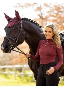 LeMieux Liberte Base Layer - Rioja 11 LeMieux Liberte Base Layer - Rioja -Equestrian Sale Store lmlibertebaserioja5rdy