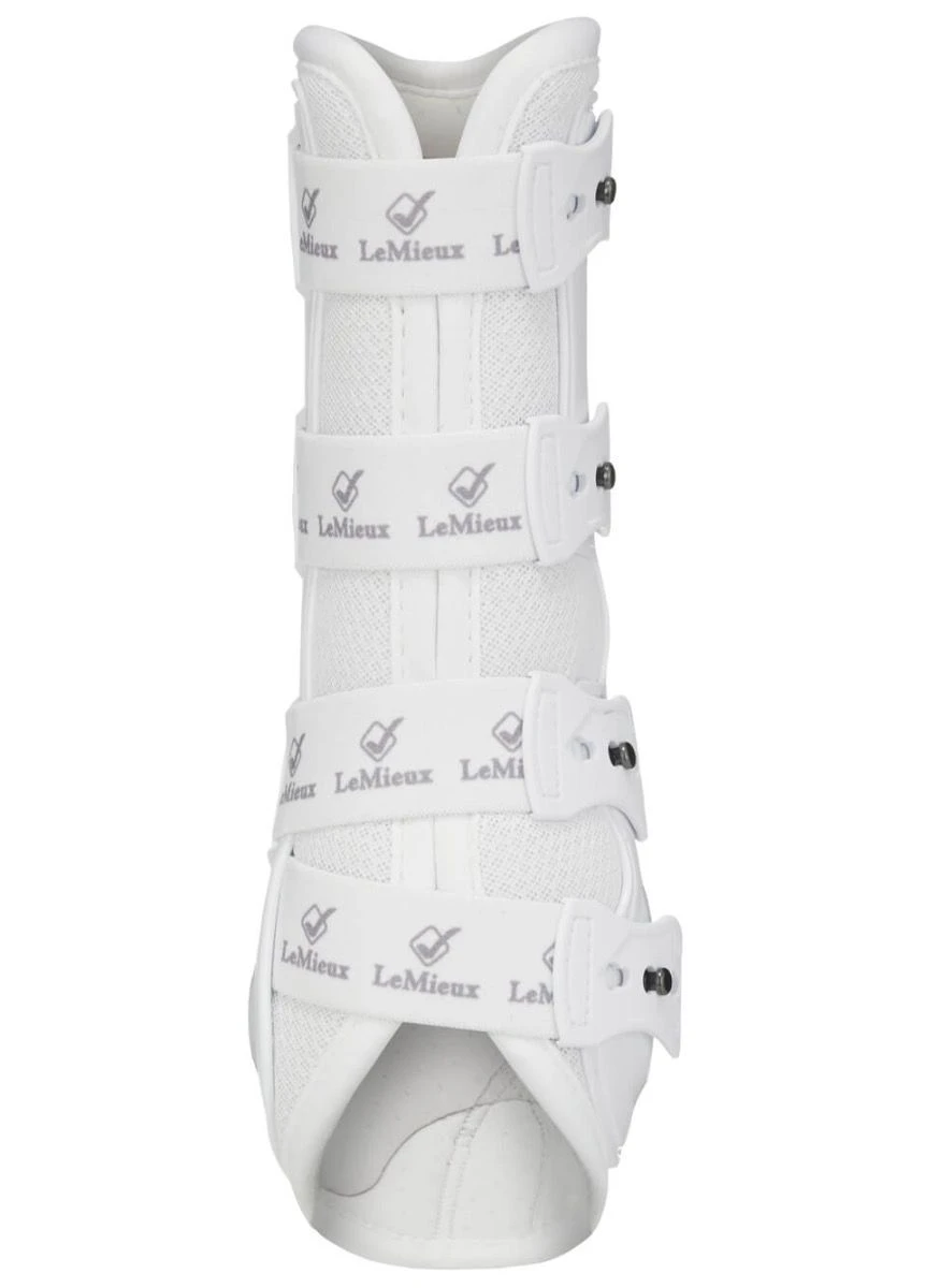 LeMieux Ultra Mesh Snug Boot (Pair) - White 6 LeMieux Ultra Mesh Snug Boot (Pair) - White - Image 4