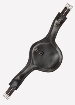 Fairfax Long Stud Guard Girth - Black