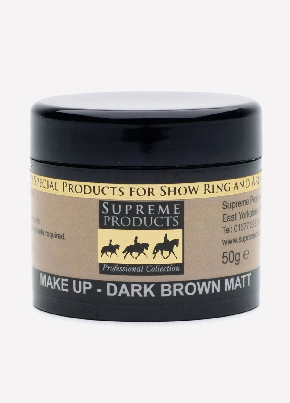 Supreme Make Up Pot (50ml) - Dark Brown Matt 3 Supreme Make Up Pot (50ml) - Dark Brown Matt