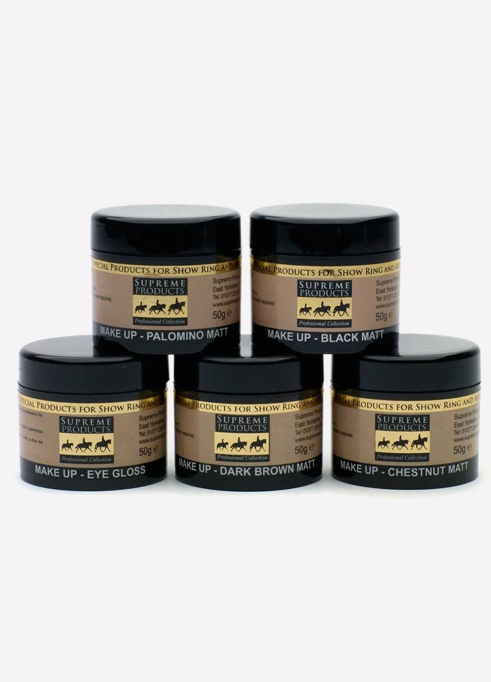 Supreme Make Up Pot (50ml) - Dark Brown Matt 4 Supreme Make Up Pot (50ml) - Dark Brown Matt - Image 2