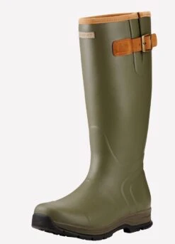 Ariat Men's Burford Insulated Wellingtons - Olive Green