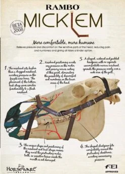 Rambo Micklem Competition Bridle - Brown -Equestrian Sale Store micklemrdy