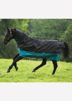 Mio All In One Turnout Medium - Black/Turquoise