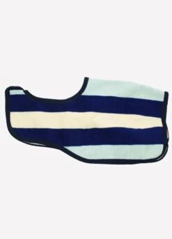 Rambo Fleece Competition Sheet - Navy Stripe -Equestrian Sale Store newmarket xsheet blue