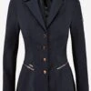 Pikeur Ladies Paulin Competition Jacket - Navy/Rose Gold -Equestrian Sale Store paulin