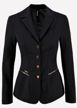 Pikeur Ladies Paulin Competition Jacket - Black/Rose Gold